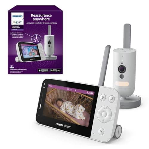 Philips Avent Babyphone caméra Full HD 1080p, (modèle SCD923/26)