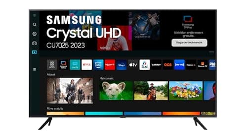SAMSUNG Téléviseur 55CU7025 55" (55 Pouces) Crystal UHD 4K Smart TV