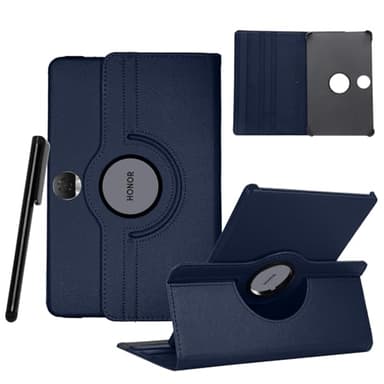 Heremore Coque de Protection pour Honor Pad 9 12,1 Pouces Tablette 2024, Housse Support Rotatif 360°, Etui Protection PU Cuir