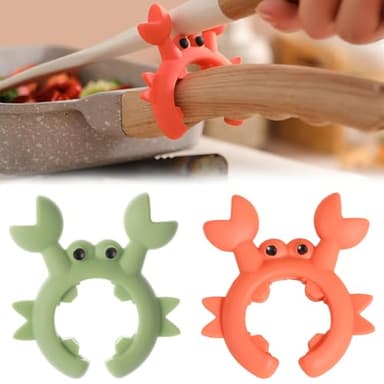 2 pièces Ouvre-Couvercle Casserole Résistant à La Chaleur, Garde-Couvercle Anti Débordement, Gadgets Cuisine & Accessoires