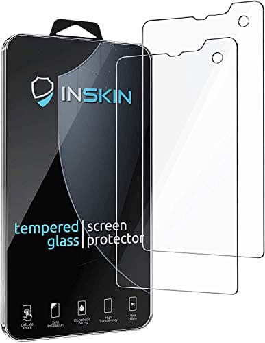 Inskin Lot de 2 films de protection d'écran en verre trempé compatible avec les coques Sonim XP8 5,0 pouces [2018].