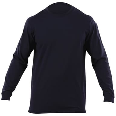 5.11 Tactical #72318 T-Shirt Professionnel à Manches Longues (Bleu Marine, XL)