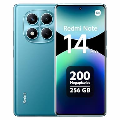 Xiaomi Redmi Note 14 Pro, Double SIM, 8 Go RAM, 256 Go, Bleu Océan