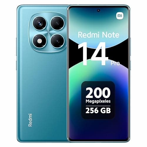 Xiaomi Redmi Note 14 Pro, Double SIM, 8 Go RAM, 256 Go, Bleu Océan
