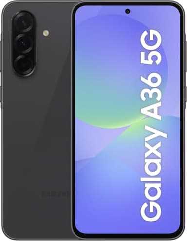 Samsung Galaxy A36 5G 6GB-128GB Negro (Awesome Black) Dual SIM SM-A366