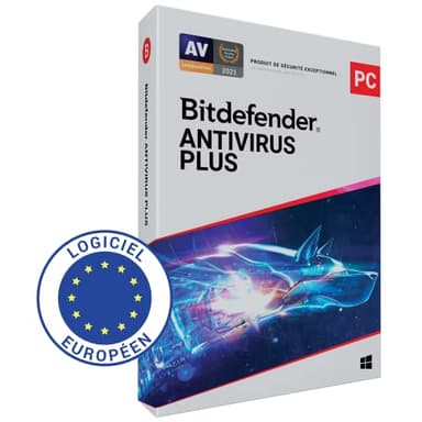 Bitdefender Antivirus Plus | 3 appareils | 2 Ans | PC | Code d'activation envoyé par la poste