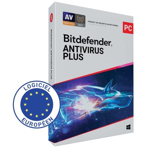 Bitdefender Antivirus Plus | 3 appareils | 2 Ans | PC | Code d'activation envoyé par la poste