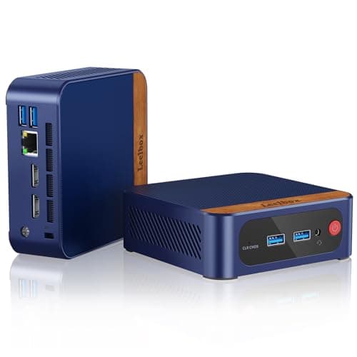 Mini PC Ιntel Alder Lake N100 (jusqu'à 3,4GHz), Mini Ordinateur de Bureau,16Go DDR4/512Go M,2 SSD(Max 2TB), 4K Dual Display PC Gamer pour Bureau avec HDMI/WiFi6/BT 5.2/LAN/VESA pour Bureau/Maison