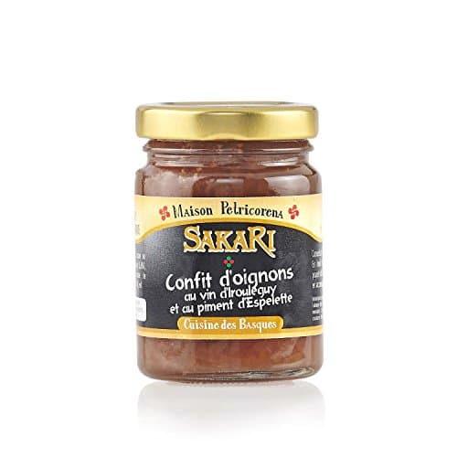 Sakari - Confit D'Oignons Au Vin D'Irouleguy Et Au Piment D'Espelette 100 G
