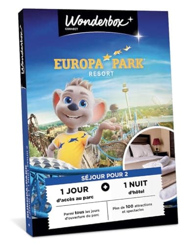 Europa Park - Séjour pour 2 - Coffret Cadeau - Ticketbox - Idée Cadeau Divertissement