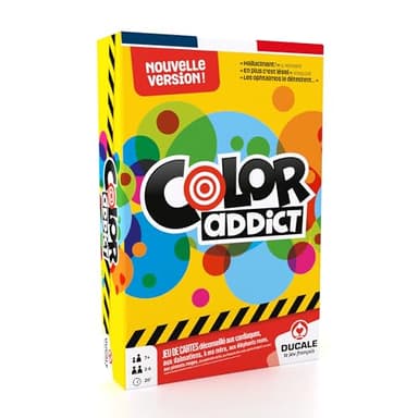 Color Addict - Jeu de société - Jeu de cartes Ambiance Famille & Amis – Jeu fun et coloré - De 2 à 6 Joueurs - A partir de 7 ans