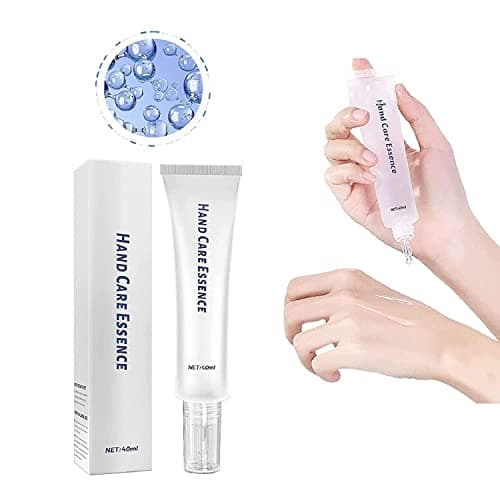 Canelf Crème pour les mains à l'acide hyaluronique, huile réparatrice de la peau, crème hydratante à l'acide hyaluronique pour les mains, eau de cactus, nourrit et anti-rides (1 pièce)