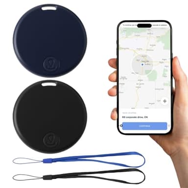 Traceur GPS Bluetooth 5.2 Localisateur Intelligent pour Clés, Portefeuilles, Sacs, Animaux, Valises, Compatible iOS & Android, Alarme Sonore Puissante, Batterie Remplaçable, Portée 15m, Localisation
