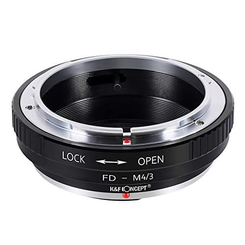 FD to Micro 4 3,K&F Concept® Lens Mount Adapter for Canon FD Lens to Micro Four Thirds Lens Olympus Pen and Panasonic Lumix Cameras FD-M4/3