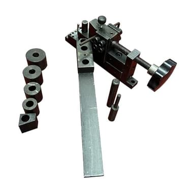 Cintreuse d'angle universelle pour barres en fer pour matériaux circulaires plats, crochets, bobines, fil d'acier plat et barre en acier