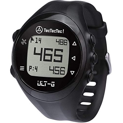 TecTecTec! ULT-G - Montre de Golf GPS légère, Simple et Facile à Utiliser avec 38 000 Parcours mondiaux préchargés