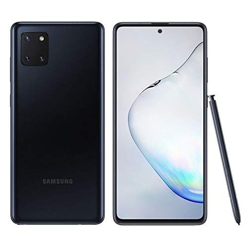 SAMSUNG Galaxy Note 10 Lite Smartphone Portable débloqué (Ecran : 6,7" - 8 Go/128 Go - Double Sim - Android) N770 Noir