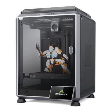 Creality K1C 3D Imprimante Officielle 2024 Nouvelle, Haute Vitesse 600mm/s, Caméra AI, Nivellement Automatique, Prend en Charge Les Filaments en Fibre de Carbone，220×220×250mm Taille de l’Impression