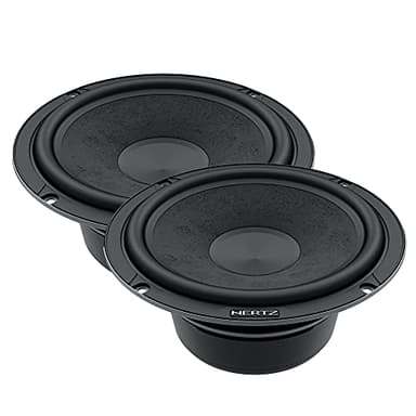 Hertz C 165 L – Paire de woofers Voiture 165 mm 240W – Haut-parleurs Graves Haute Puissance pour Installation Audio Automobile