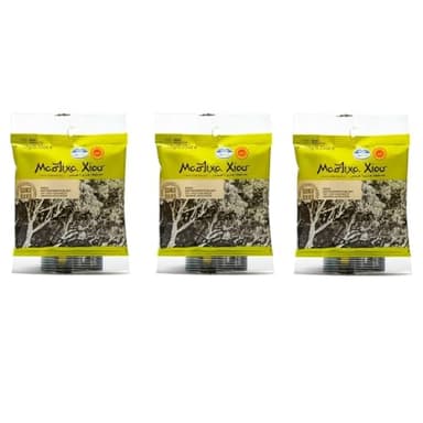 ELMA ΕΛΜΑ Chios Mastic Natural Resin Gum Mastic Mastic Mastic Huile de Mastiha 1128 – Petites larmes/Grain 10 g