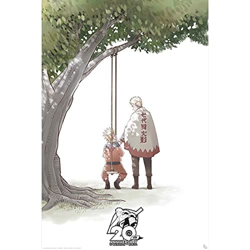 ABYSTYLE - NARUTO SHIPPUDEN Poster Anniversaire 20 ans (91.5x61)