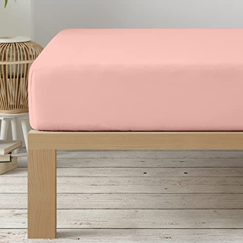 Degrees Home - Collection - Drap Housse 90x190+33 - Microfibre Polyester Brossée - Grandes Bonnet 33 cm - Se Maquiller