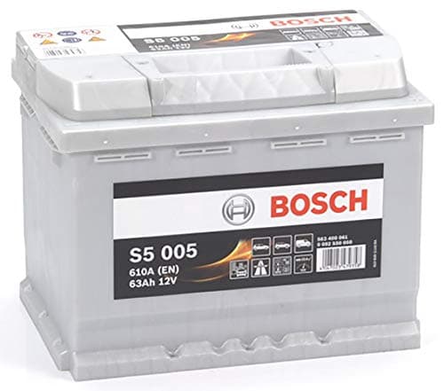 Bosch S5005 - Batterie Auto - 63A/h - 610A - Technologie Plomb-Acide - pour les Véhicules sans Système Start/Stop