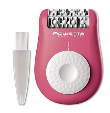 Rowenta Easy Touch EP1110F0 - Épilateur électrique, rose pastel/blanc