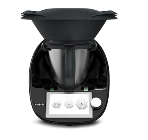 Thermomix TM 6 Noir Sparkling Limited Edition - Bimby TM6 Sparkling, Édition Limitée pour les 140 Ans de Vorwerk - Avec tous les Accessoires - 2 Ans de Garantie