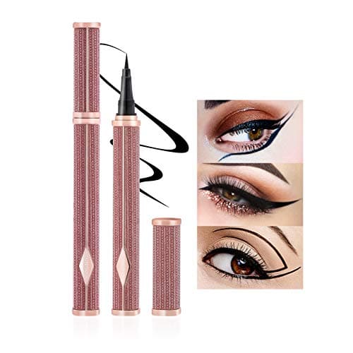 Mimore Eyeliner, eye-liner liquide imperméable, eye-liner longue durée, formule imperméable, gel pour stylo eye-liner pour toute la journée avec pointe fine, eye-liner liquide de haute précision