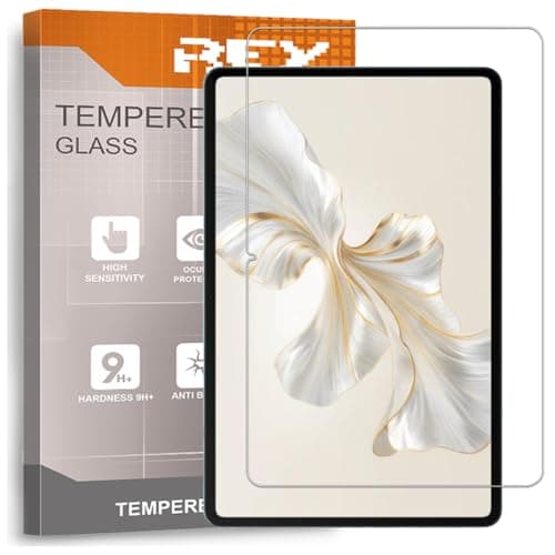 REY Verre Trempé pour Honor Pad 9 12,1", Protecteur d'écran qualité supérieure