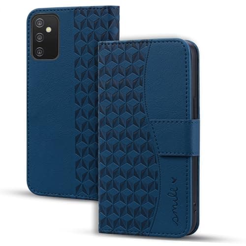Vaitasy Coque pour Samsung Galaxy A54 5G Étui Haute Qualité Cuir PU Magnétique Protection Housse avec Fente pour Carte pour Galaxy A54 5g - Bleu