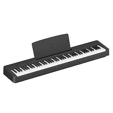 Yamaha P-145 Piano numérique léger et portable avec clavier Graded-Hammer-Compact à 88 touches et 10 voix instrumentales, en noir