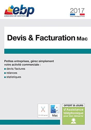 EBP Devis et Facturation MAC 2017 [Téléchargement PC]