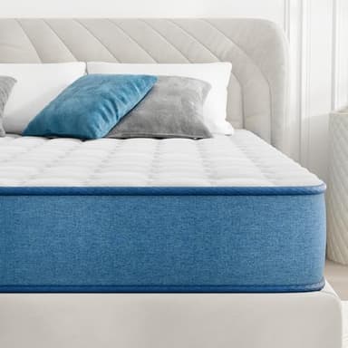 wowttrelax Matelas Hybride Premium 140x200cm - 20cm d'épaisseur, Ressorts Ensachés Indépendants + Mousse à mémoire de Forme, 7 Zones de Confort, Support à Haute résilience, Respirant et Antibactérien
