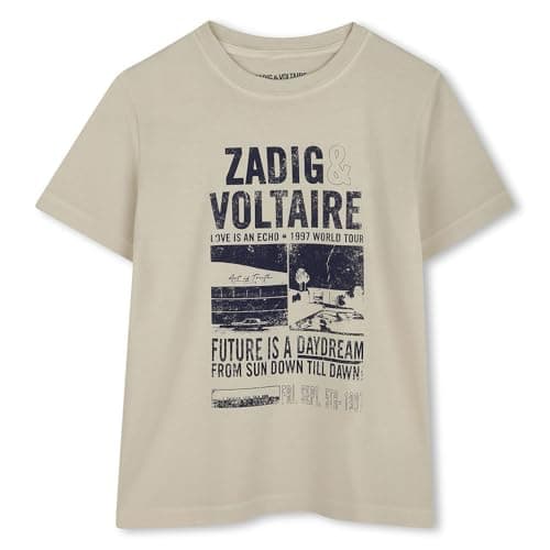 Zadig & Voltaire X60367 Short Sleeve T-Shirt 10 Years