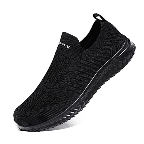 YisiNP Baskets en Maille pour Homme et Femme - Chaussures de Sport à Enfiler - sans Lacets - Chaussures de Fitness