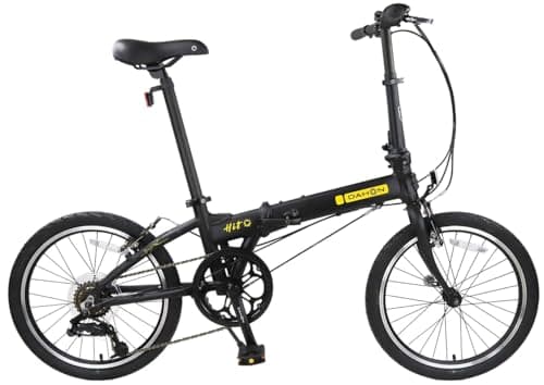 Dahon Hit Vélo Pliant Adulte 20 Pouces, 6 Vitesses Vélo Pliable Adulte Leger, Vélo de Ville V-Brakes Pliable pour Navetteurs et Voyage et Loisirs