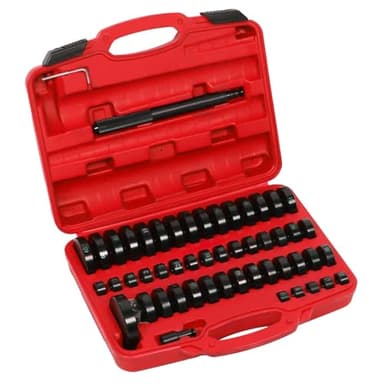 SOPERIT 51 Kit Coffret Extraction de Roulement Automobile D'outils de Presse Propulseur Coquilles Montage et démontage Bagues pièce de Pression 18 à 65 mm