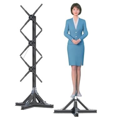 Ventilateur d'hologramme 3D 50CM, projecteur d'hologramme 3D 1x3, mur vidéo pour affichage de ventilateur LED d'hologramme 3D de taille humaine
