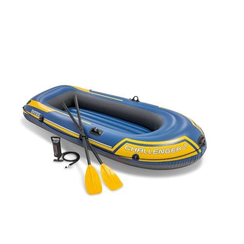 Intex set bateau 2 places challenger 2 (inclus rames et gonfleur)