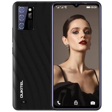 OUKITEL Telephone Portable, C25 (2023) Android 11 Smartphone 4Go+32Go(SD 256Go), Écran HD+ 6.5", Caméra 13MP, Batterie 5000mAh Smartphone Debloqué, Octa-Core, 4G Dual SIM, Face ID/Fingerprint/GPS/OTG