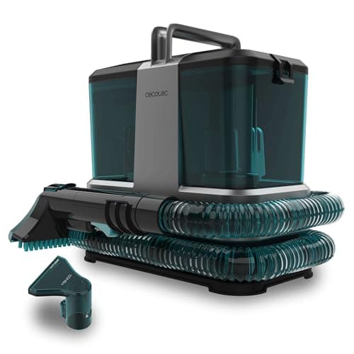Cecotec Nettoyeur Tapis Conga 2000 Carpet&Spot Clean Compact.Nettoie en un passage avec 330 W, 9 kPa. Léger, 6 m de portée, réservoirs lavables d'eau propre/sale (800/500 ml)