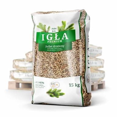SEELLOO Granulés chauffants en pin 6 mm - Granulés de bois tendre - Énergie écologique - Pour chaudière - 15 kg x 40 sacs de 600 kg/1 palette