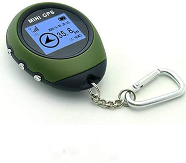 Winterworm Mini GPS Portable pour Extérieur, Localisation, Affichage Matriciel pour Vélo, Randonnée, Exploration Sauvage