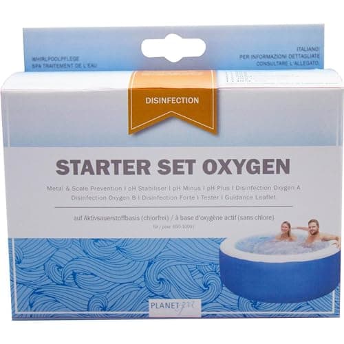 Planet Spa - Kit Entretien Spa Oxygène Actif - Sans Chlore - Sachets Prédosés