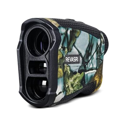 REVASRI Jagd Golf Entfernungsmesser 1000 Y/M mit Winkel und horizontalem Abstand Wasserdichter, mit Zielerfassungstechnologie klare, genaue Entfernungsmesser für Jäger und Golf…