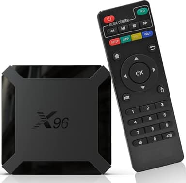 Lecteur Multimedia 4k x96 TV Box 2Go/16Go Allwinner H313 Supports 4K HD Quad-Core Chipset H256 Box Android TV 4K x96, Q TV Box