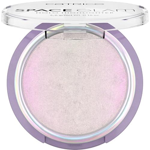 Catrice Space Glam Holo Highlighter N°010 Multicolore Longue durée instantané Intense Shimmer Végétalien Sans huile Sans parfum Sans alcool 4,6 g