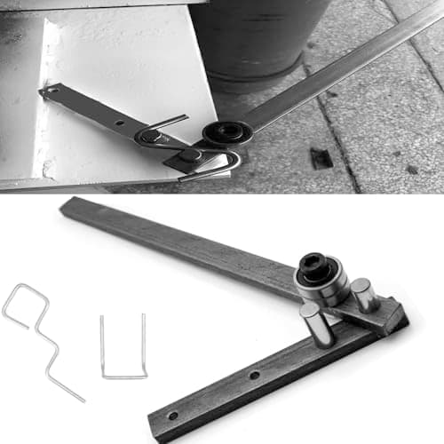 Cintreuse, Machine à Cintrer les Métaux, Cintreuse Manuelle Universelle, Outils de Cintrage en Métal pour L'acier. Angle de Flexion Maximal de 190 Degrés, il Peut Traiter Toutes Sortes D'acier